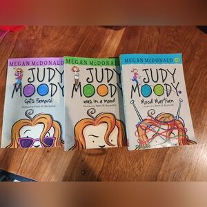 3 Books JUDY MOODY